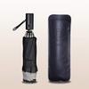 lliang Umbrella Reflective Big Parapluie Inverse Umbrella For Car Business Foldable Umbrella Rain Men Women Automatic Reverse Umbrellas Strong view 3