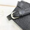 Waist Pack Women Pu Leather Waist Packs Fashion Flap Belt Bag Vintage Pack Handbag view 2