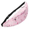 Waist Pack Fashion Floral Print Waist Bag For Women Canvas Letter Pattern Belt Purse Female Sports Waist Pocket Waterproof view 1