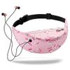 Waist Pack Fashion Floral Print Waist Bag For Women Canvas Letter Pattern Belt Purse Female Sports Waist Pocket Waterproof view 2