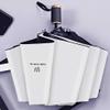 lliang Umbrella Umbrella Rain Women Three Fold Thickened Sunscreen Sun Umbrella White Umbrella Clear Women Parasol view 2