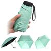 lliang Umbrella Women's Umbrella Fold Flat Light Pocket Bag Rain And Ultra Light Sunshade Folding Sun Mini Umbrella view 3