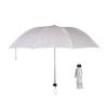 lliang Umbrella Triple Folding Rain Sun Umbrella 8-rib Windproof Waterproof 50+ Uv Protection Umbrella Coating For Women Men view 3