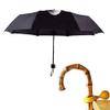 lliang Umbrella Women Umbrella Rain Middle Finger Umbrella men Windproof Folding Parasol Personality Black Middle Finger Umbrellas view 4