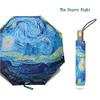lliang Umbrella Female Automatic Umbrella Rain Women Umbrella 3 Folding Windproof Silver Coating Sun Umbrellas view 4