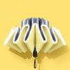 lliang Umbrella Umbrella Female Rainproof Windproof Reflective Umbrella Female Anti-uv Umbrella Yellow Folding Automatic Umbrella Mini view 1