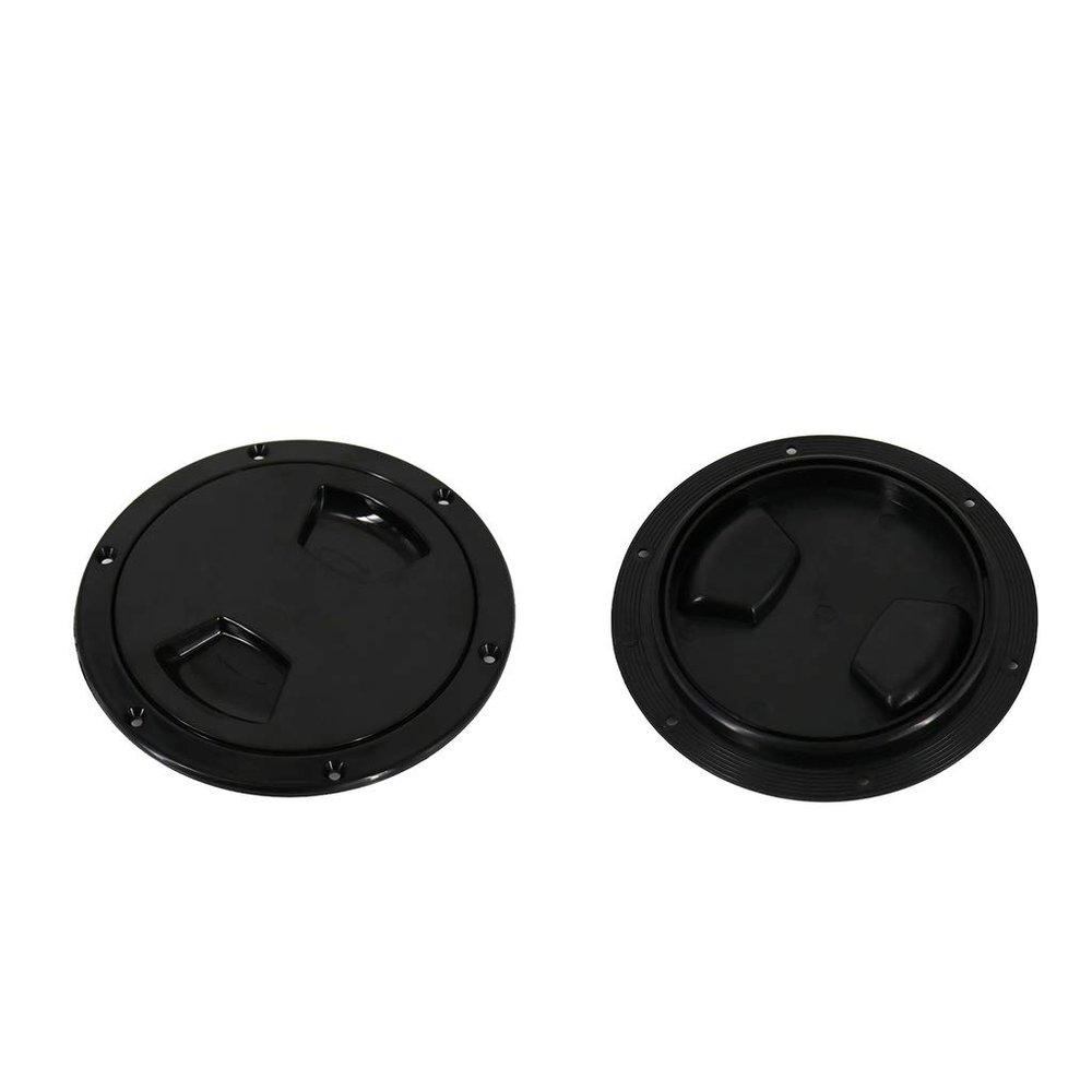 Almencla 2X 5In Round Access Hatch Lid for Marine Boat Sailing Inspection