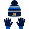 Teenage Mutant Ninja Turtles Beanie Hat and Gloves Set, TMNT Kids Cuff Winter Knit Cap and Mittens, Multi, One Size