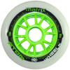 Atom Pro Fitness 3x110 Outdoor Inline Skate Package (Size 15 US, Green Wheels, Striker 11.6/3x110mm) view 3
