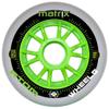 Atom Pro Fitness 3x125 Outdoor Inline Skate Package (Size 12 US, Green Wheels, Striker 11.8/3x125mm) view 3