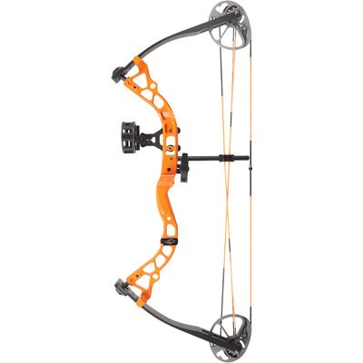 Diamond Archery Atomic Youth Bow - Bright Orange - 29 lbs, Left Hand