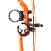 Diamond Archery Atomic Youth Bow - Bright Orange - 29 lbs, Left Hand view 3