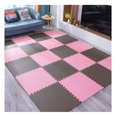 ALGFree Foam Play Mat Tiles Interlocking Floor Mats for Children Baby Kids Activity Playmats Soft EVA, Multicoloured (Color : B, Size : 60x60x1.2cm-16pcs)