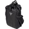 Topeak FreeLoader Bike Bag (Black)  1L Stem-Mounted Handlebar Storage Pouch with Adjustable Straps, Side Mesh Pocket, and Drainage Hole for Snacks, Bottles, or Small Gear view 1