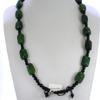 0.9" China Certificate Nature Nephrite Hetian Green Jade 18 Arhat Buddha Hand Made Necklace Pendants 0069 view 3