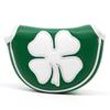barudan golf Putter Cover Half Mallet Putter Headcover, Heel Shafted Mid Mallet Putter Cover, Magnetic Club Protector (Green) view 4
