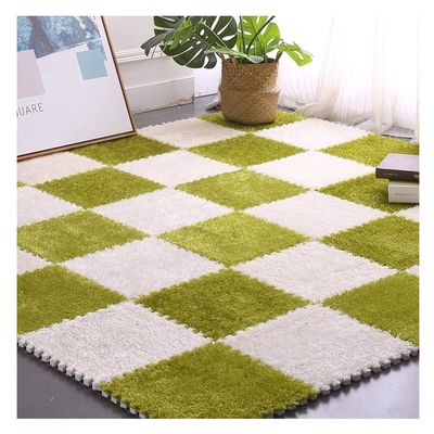 ALGFree 30X30cm Baby Crawling Foam Puzzle Mat Interlocking Floors Tiles Hair Pad Door Floor Carpet Living Room Bed Room, Can Cutting (Color : A, Size : 31x31x1cm-9pcs)