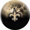 2019 NFL New Orleans Saints Undrilled Bowling Ball (15) view 2
