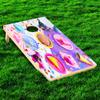 247 Skins Customized Cornhole Decal - Upload Your Image Here - Customize in Real Time - Design Graphic Vinyl Wrap Sticker Skin Corn Hole Board Set 2-Pack view 2