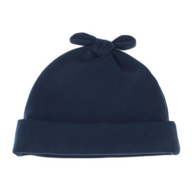 My Lello Baby Vintage Rabbit Ears Cotton Beanie Hat - (Newborn) - Navy