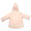 Fall Winter Warm Coat Button Jacket Outwear Hoodie Sweatshirt Soft Corduroy Coat- 100% Cotton, Baby size (1 M - 24 M) (Pink, 12 Months) view 2