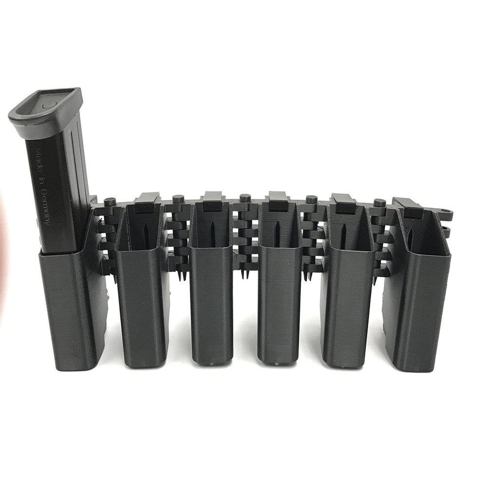 eAMP Challenger - H&K MK23 45 Full Size Six Mag Pouch - MagP0161-F