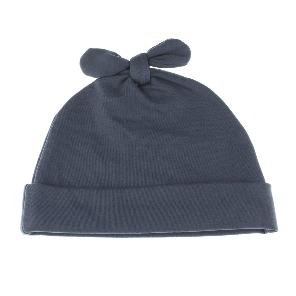 My Lello Baby Vintage Rabbit Ears Cotton Beanie Hat - (Newborn) - Vintage Blue