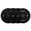 GYMENIST Bumper Plates is Made for 2 Inch Olympic Bars, Available from 10 LB up to 55 LB Premium Commercial Gym Quality Single (15-LB), Black view 3