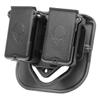 Alien Gear Cloak Double Mag Carrier - Dual Magazine Holster (9mm, 40, 45, 10mm, 380) - IWB/OWB Convertible - Adjustable Cant and Retention - Waistband Comfort with Belt Slide Option - Black view 1
