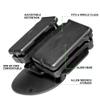 Alien Gear Cloak Double Mag Carrier - Dual Magazine Holster (9mm, 40, 45, 10mm, 380) - IWB/OWB Convertible - Adjustable Cant and Retention - Waistband Comfort with Belt Slide Option - Black view 4