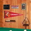 Cincinnati Bearcats Basketball College Pennant Flag view 2