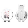 888 Graphics Eiffel Tower Paris Golf Hat Clip with Magnetic Ball Marker view 1