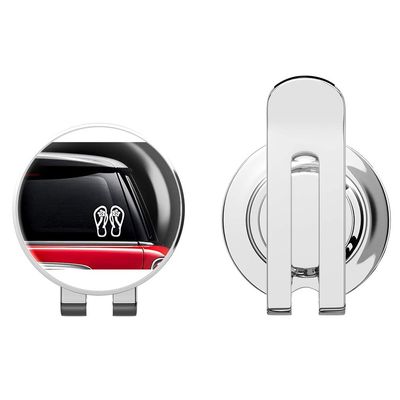 888 Graphics Flip Flops Golf Hat Clip with Magnetic Ball Marker