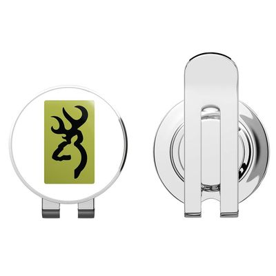 888 Graphics Deer Shape Hunting Hunter Golf Hat Clip with Magnetic Ball Marker