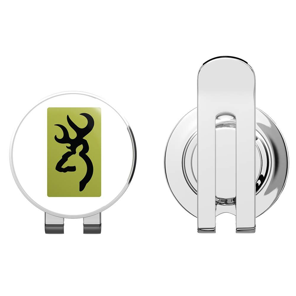 888 Graphics Deer Shape Hunting Hunter Golf Hat Clip with Magnetic Ball Marker
