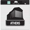 888 Graphics Athens Parthenon Greece Suitcase Golf Hat Clip with Magnetic Ball Marker view 4