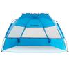 Leedor Beach Tent Sun Shelter Instant Beach Umbrella Easy with UPF 50+ UV Portable Windproof Pop Up Shade for 3 to 4 Person for Family Patent Pending view 1