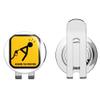 888 Graphics Assume The Position Gas Pump Get Screwed Funny Golf Hat Clip with Magnetic Ball Marker
