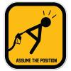 888 Graphics Assume The Position Gas Pump Get Screwed Funny Golf Hat Clip with Magnetic Ball Marker view 4