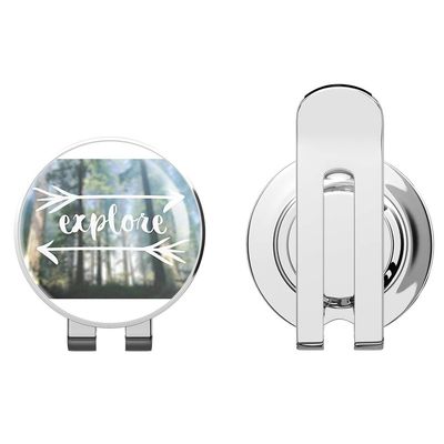 888 Graphics Explore Adventure Arrows OutdoorsGolf Hat Clip with Magnetic Ball Marker