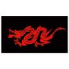 888 Graphics Dragon Red on Black Golf Hat Clip with Magnetic Ball Marker view 4