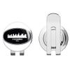 888 Graphics Columbus Ohio Oval Golf Hat Clip with Magnetic Ball Marker view 1