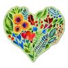 888 Graphics Floral Heart Watercolor Golf Hat Clip with Magnetic Ball Marker view 4
