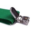 traderplus Men Elastic Suspenders and Bow Ties Set for Wedding, Formal Events (Green) view 4