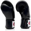 Fairtex BGV1 Muay Thai Boxing Training Sparring Gloves for Men, Women, Kids| Premium Quality, Light Weight & Shock Absorbent Kids- 4 oz Boxing Gloves -Black view 4