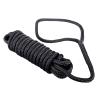 Amarine Made 1/2" x 25' Dock Lines, 4 Pack Boat Dock Lines for Boat, Double Braided Boat Lines with Loop Docking, Black Dock Line with 12" Eyelet view 3
