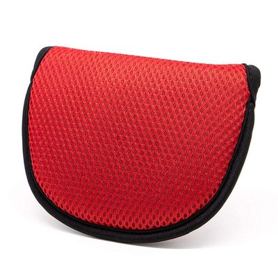 Barudan Golf Mesh Lightweight Putter Cover Mallet Putter Headcover Club Protector for Odyssey 2ball Scotty Cameron Futura Ping Taylormade 4 Colors Option Black Blue red Grey (Red)