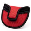 Barudan Golf Mesh Lightweight Putter Cover Mallet Putter Headcover Club Protector for Odyssey 2ball Scotty Cameron Futura Ping Taylormade 4 Colors Option Black Blue red Grey (Red) view 4