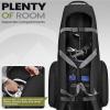 OutdoorMaster Golf Travel Bag, 900D Oxford Waterproof -Black, for Frequent Traveling Golfers view 3