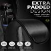 OutdoorMaster Golf Travel Bag, 900D Heavy Duty Oxford Waterproof - Black + Gray view 2